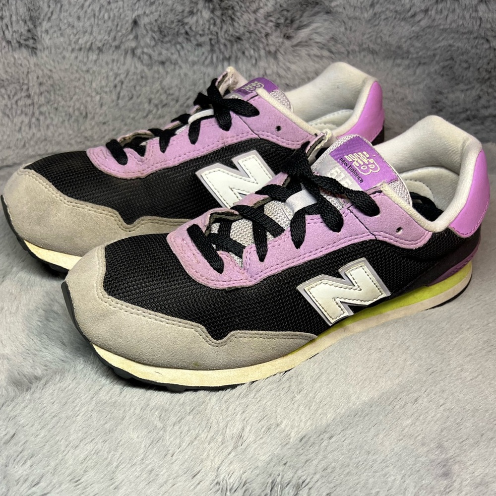 Size 5 New Balance 515 Purple and gray